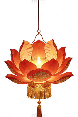 中秋莲花灯烟花95