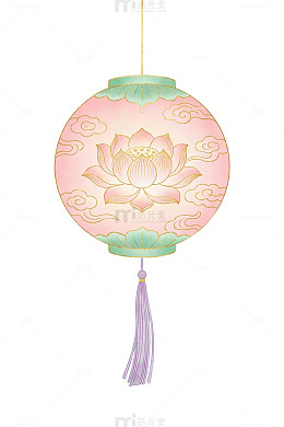 莲花祥云灯笼88