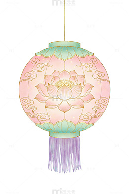 莲花祥云灯笼51