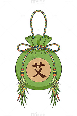 端午艾草香囊30