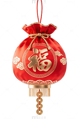 红色福袋灯笼38