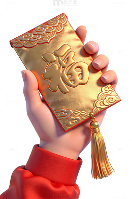 金色福字红包50