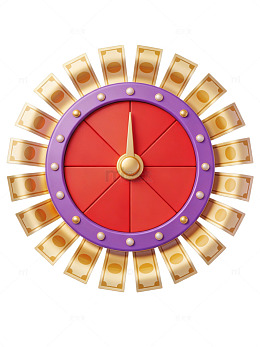 金色钞票转盘图标94