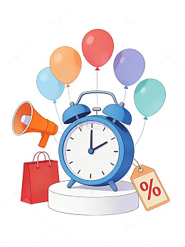 卡通闹钟促销图28