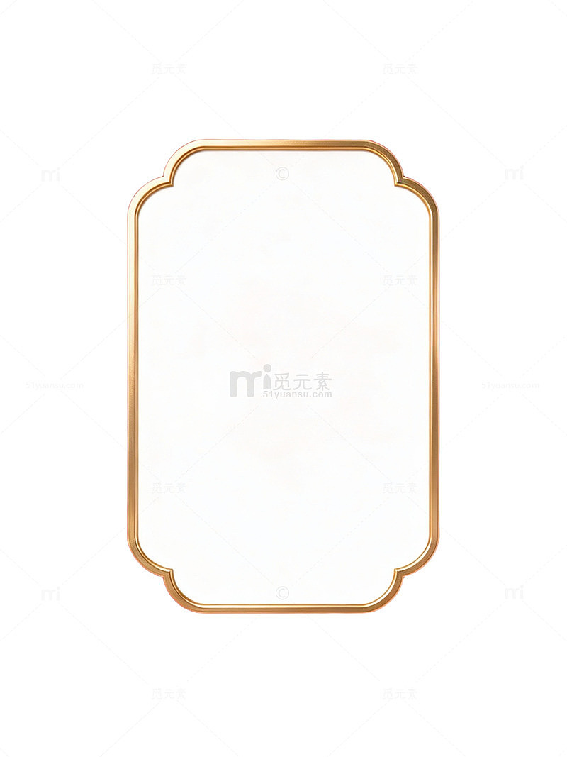 红色中式边框背景10