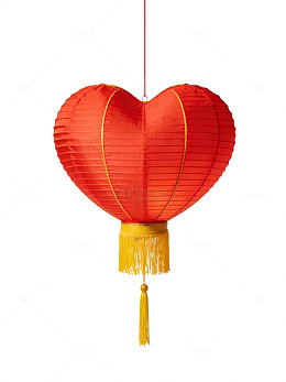红色心形灯笼26