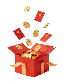 红包金币飞舞场景11