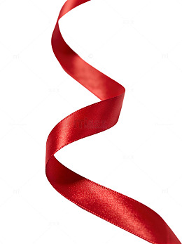 红色缎面丝带特写76