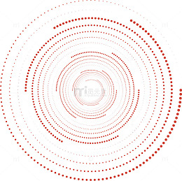 螺旋波点背景效果