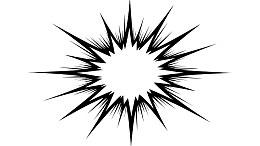 黑色爆炸线条图案图片