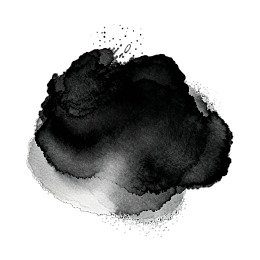 水墨晕染效果的抽象艺术图案