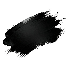 黑色墨迹飞溅的抽象艺术图案