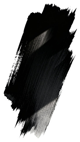 黑色笔触艺术抽象画图片