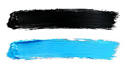 黑白蓝三色笔触纹理图片