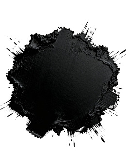 黑色墨迹泼溅艺术图案