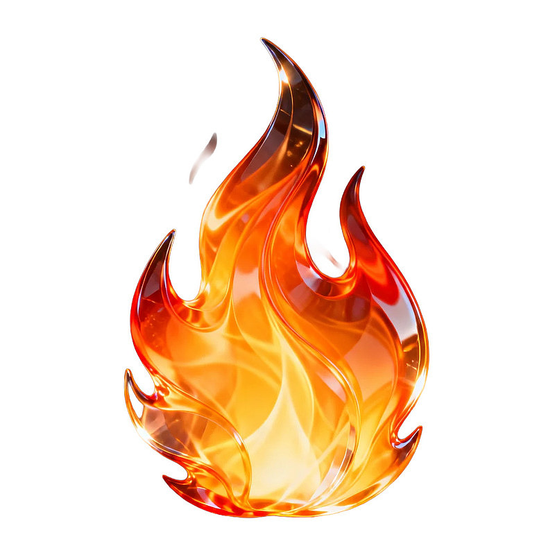 逼真火焰燃烧效果图片