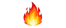 火焰图标设计简洁生动