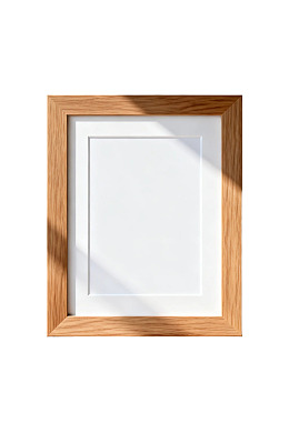 木质相框空白画布图片