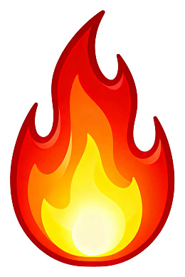 卡通风格火焰图案图片