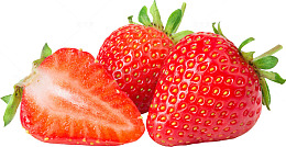 新鲜红草莓特写摄影素材