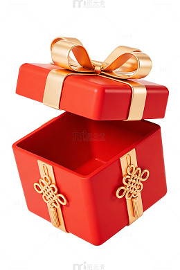 红色中式礼盒