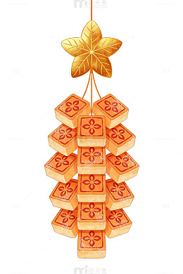 中式烟花挂饰