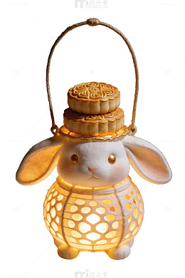 中秋兔子灯