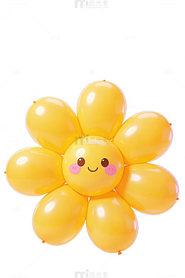 可爱气球花表情