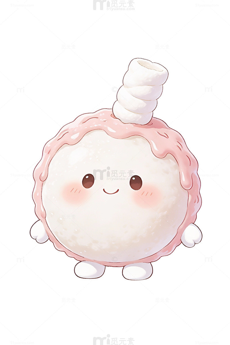 可爱冰淇淋卡通形象