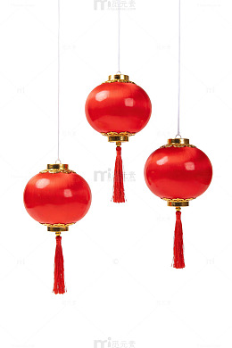 红色灯笼挂饰