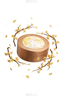 中秋桂花礼盒设计