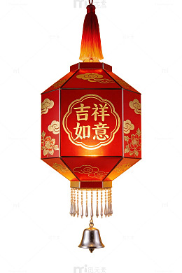 红灯笼中式喜庆