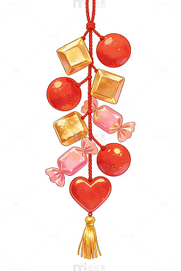 新春红金挂饰