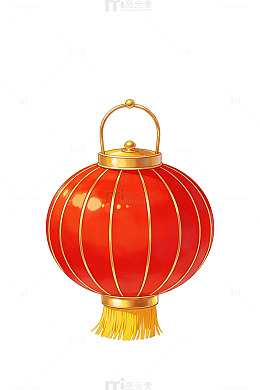 红色灯笼插画