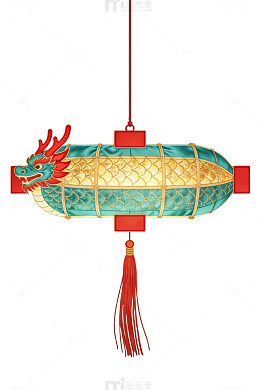 龙形灯笼设计