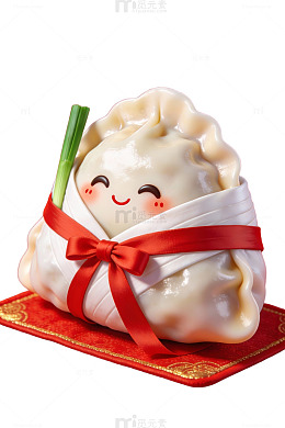 卡通饺子礼盒包装