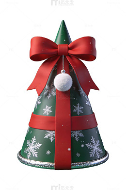 圣诞树礼盒装饰