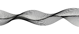 黑色波浪线条抽象艺术图案