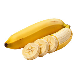 新鲜香蕉切片展示图片