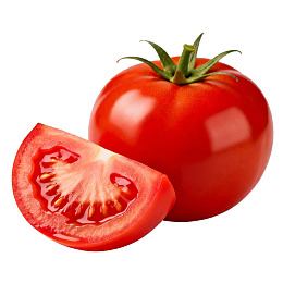 新鲜番茄切片展示图片