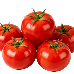 新鲜红色番茄堆叠展示