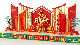 2026马年大吉新年装饰设计素材
