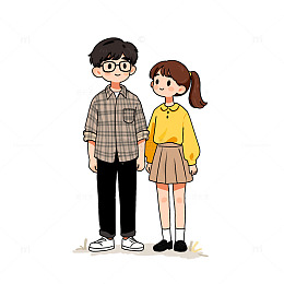 情人节情侣牵手