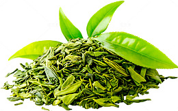 绿茶干茶叶素材展示