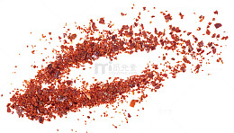 红辣椒粉特写摄影素材