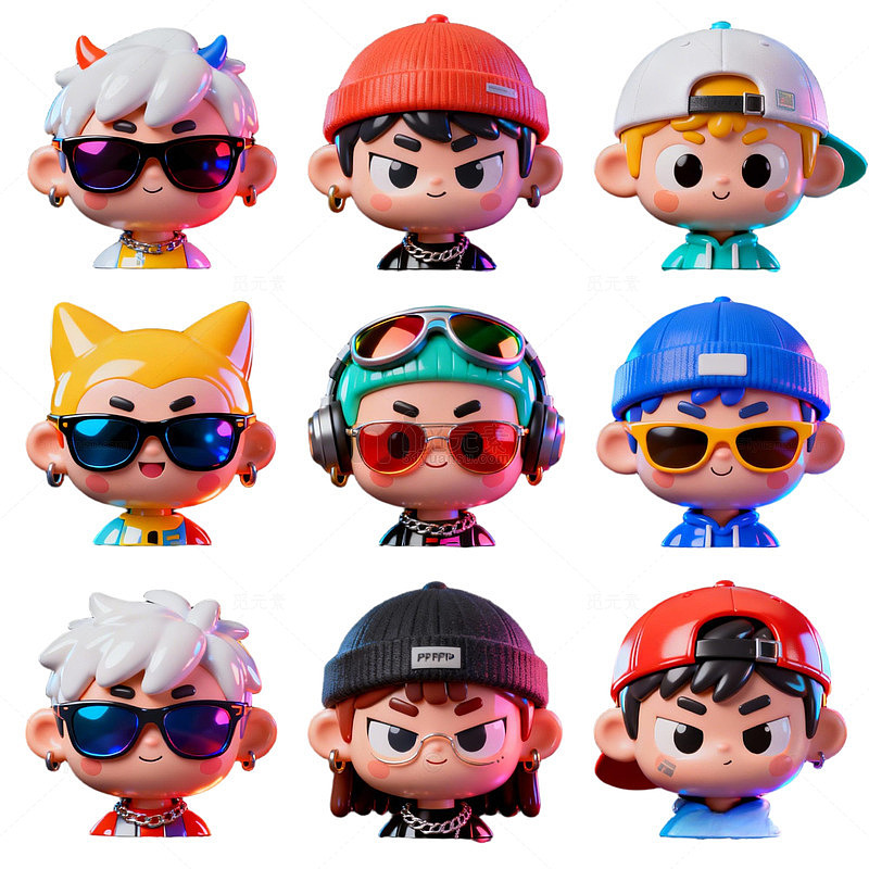 卡通人物玩偶收藏玩具