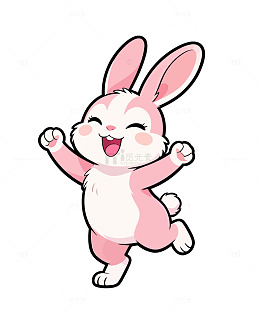 卡通可爱兔子