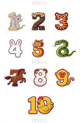 12生肖数字