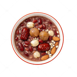 腊八节腊八粥红枣红豆过小年春节