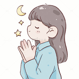 爱幻想的小女孩